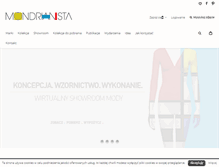 Tablet Screenshot of mondrianista.com